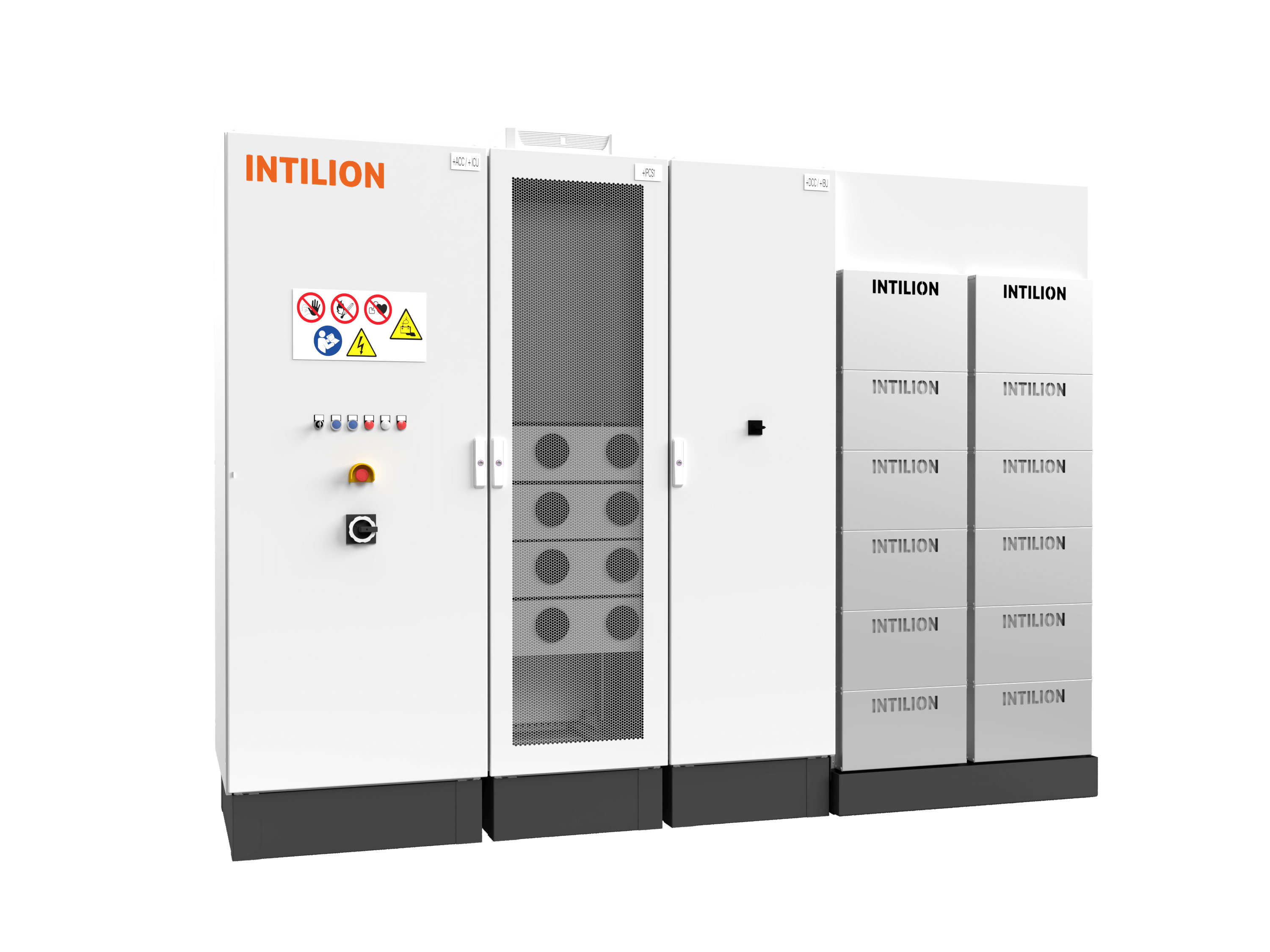 INTILION scalestac 100 kW, 154 kWh mit FLEPS