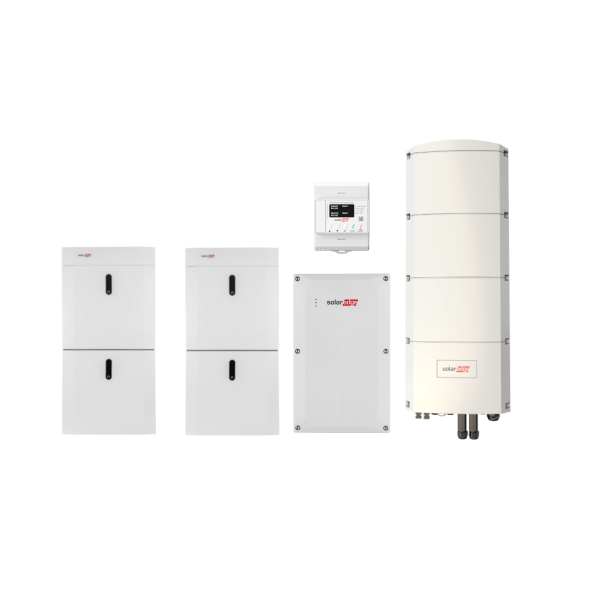 SolarEdge back-upstroompakket voor thuis met SE8K-RWB48 en 18,4 kWh